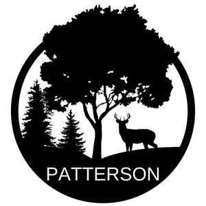 Deer Scene Monogram